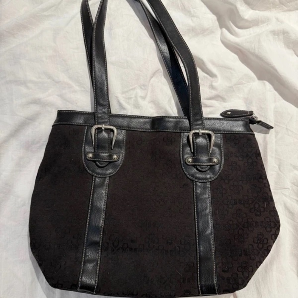 Croft & Barrow Classic Black Shoulder Bag